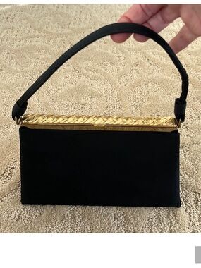 Vintage After Five Evening Bag Black